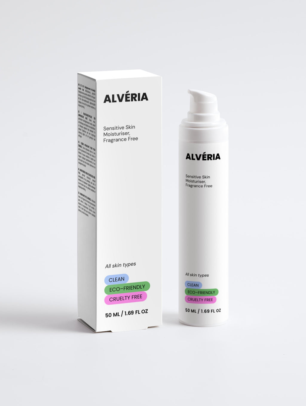 Sensitive Skin Moisturiser, Fragrance Free